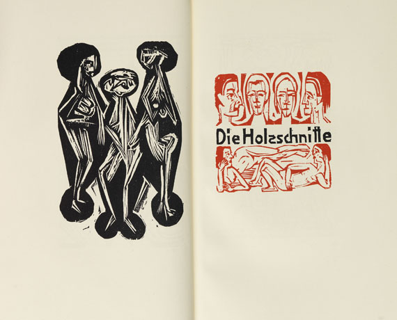 Ernst Ludwig Kirchner - Schiefler, G., Das graphische Werk. Band II. 1917-1927