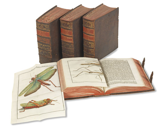 August J. Rösel von Rosenhof - Insecten-Belustigung. 4 Bde. 1759-92 - 