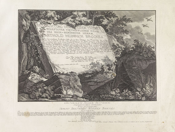 Johann Elias Ridinger - Betrachtung der wilden Thiere. 1736