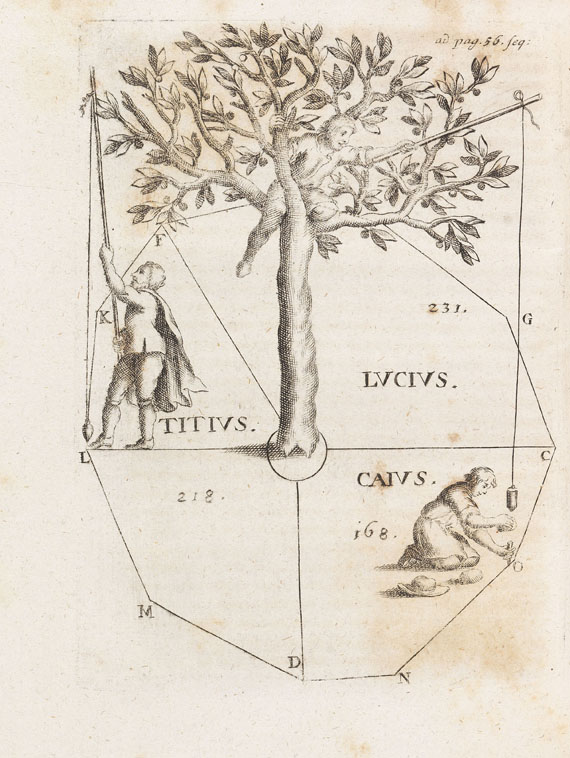 Giulio Cesare Ruginelli - Baum-Recht. 1719. - 