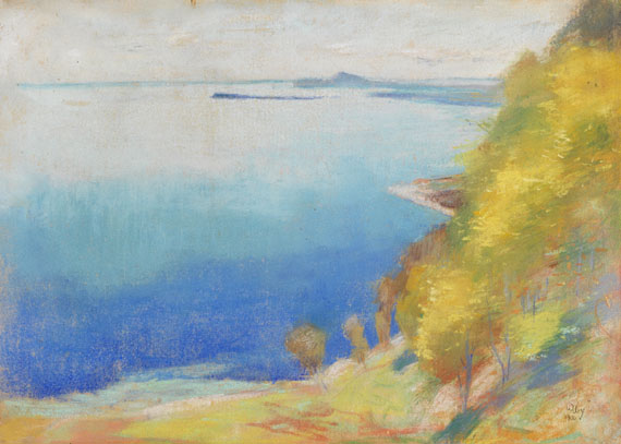 Lesser Ury - Gardasee (Gardone)