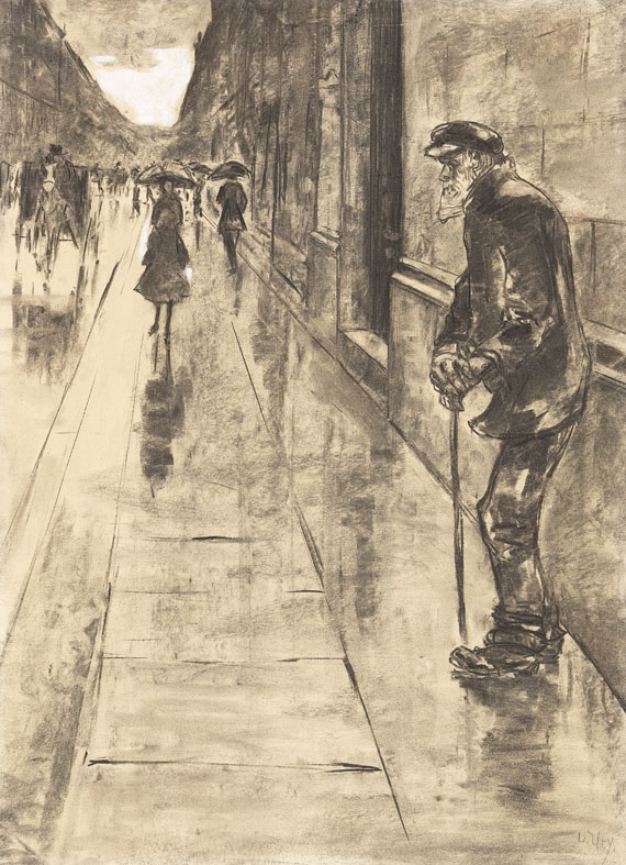 Lesser Ury - Berliner Straßenszene