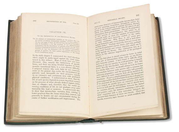 Charles Darwin - Origin of species. Third edition. 1861 - 