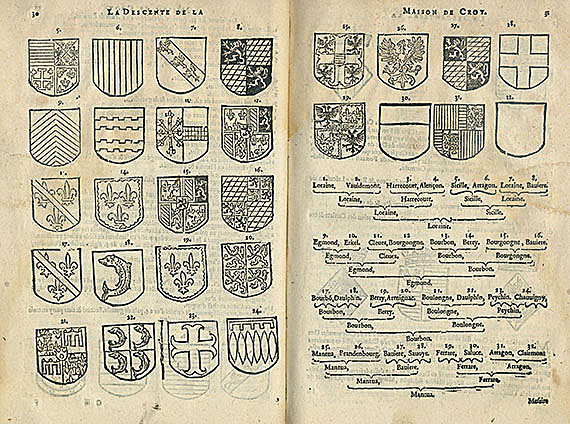 Scohier, Jehan - Scohier, J., La genealogie et descente, de la Masion de Croy.