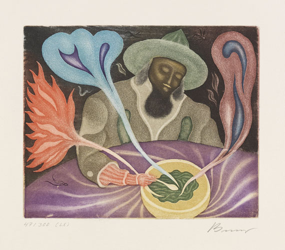 Arik Brauer - Buber, M., XX Chassidische Erzählungen.