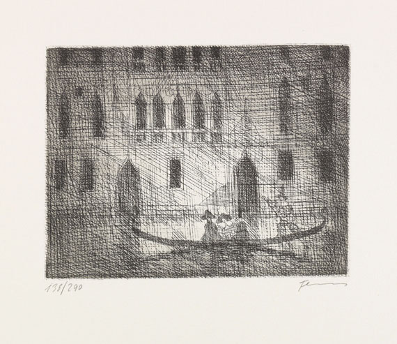 Paul Flora - Die Raben von San Marco.