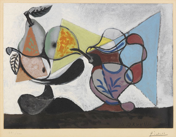 Pablo Picasso - Nature morte aux poires et au pichet (Still Life with Pears and Pitcher)