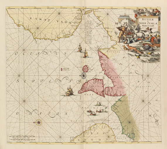 Louis Renard - Atlas de la navigation et du commerce. 1739 - 