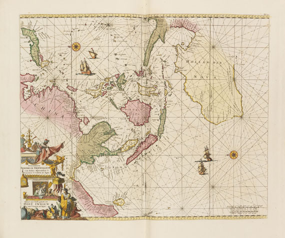 Louis Renard - Atlas de la navigation et du commerce. 1739 - 