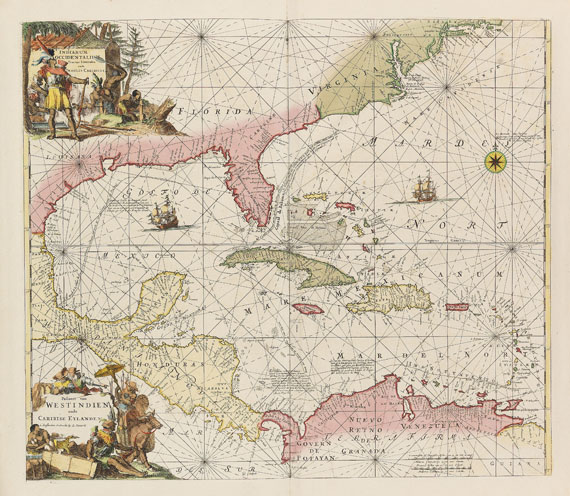 Louis Renard - Atlas de la navigation et du commerce. 1739 - 