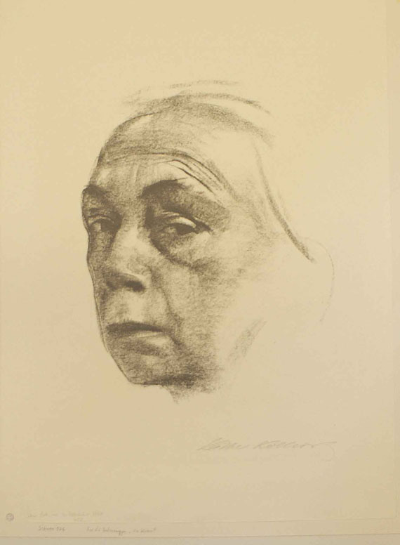 Käthe Kollwitz - Selbstbildnis