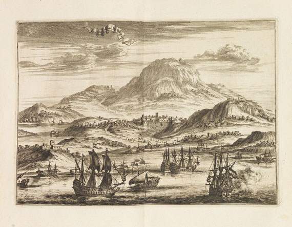 Jan Janszoon Struys - Denckwürdige Reysen. Dabei: Travel - Voyages, le Brun