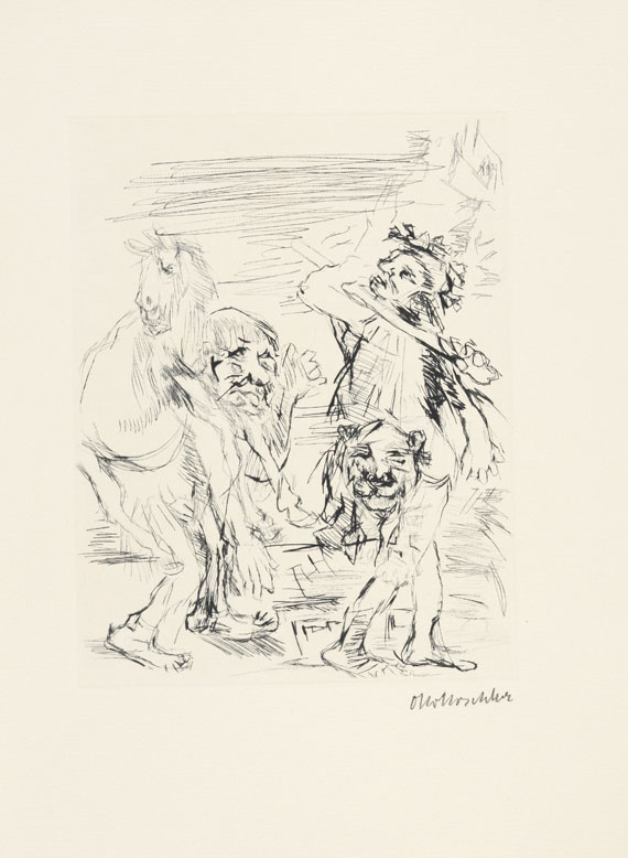 Oskar Kokoschka - Aristophanes, Die Frösche