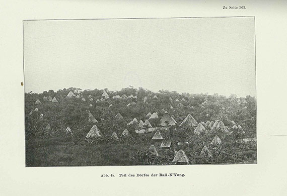 Franz Hutter - Wickenburg, Wanderungen in Ost-Afrika + Hutter, Nord-Hinterland von Kamerun