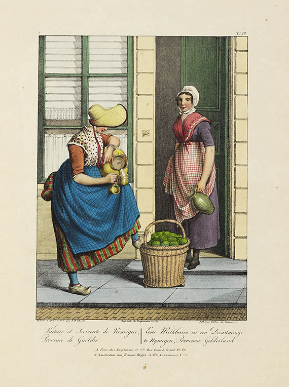 Mode und Kostüme - Greeven, Hendrik, Collection des Costumes. 1828