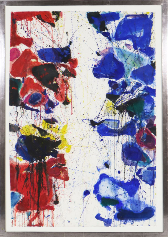 Sam Francis - White line (SF59-283) - Frame image