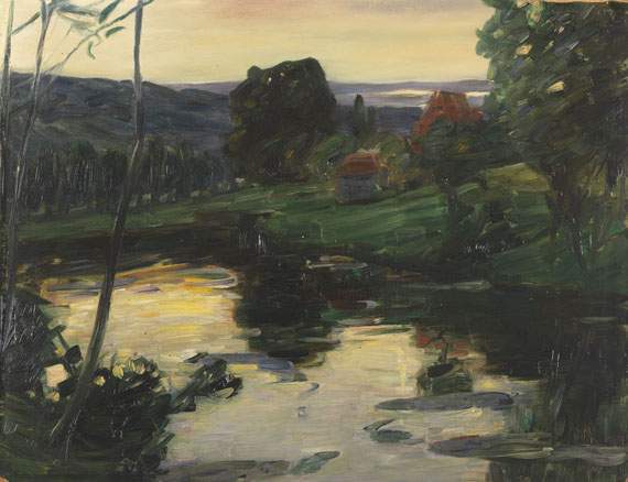 Leo Putz - Landschaft an den Osterseen