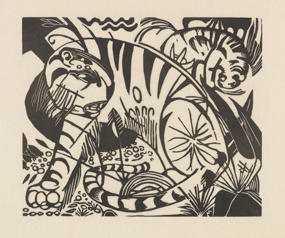 Franz Marc - Tiger