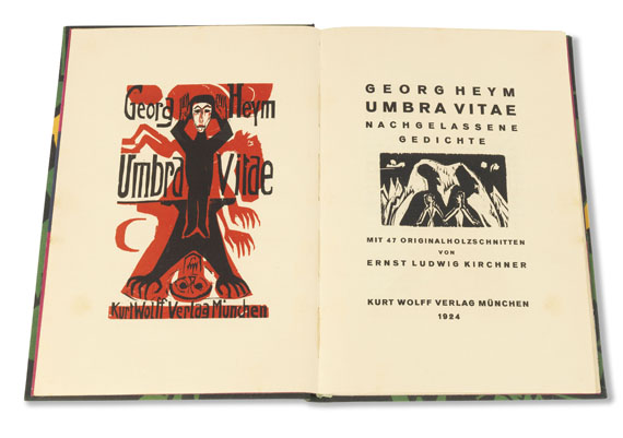 Georg Heym - Umbra Vitae. 1924. - 