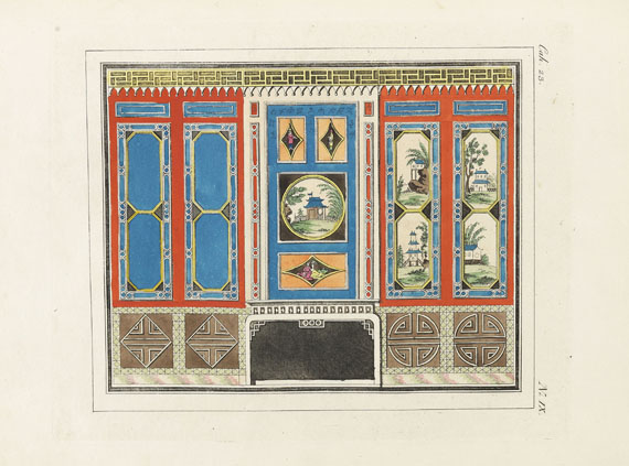 Johann Gottfried Grohmann - Ideenmagazin für Liebhaber von Gärten, 5 Bde. 1798-1806.