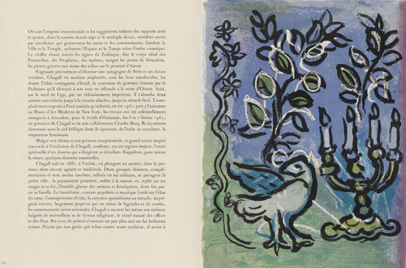 Marc Chagall - Vitraux pour Jérusalem.