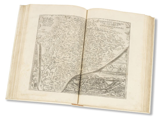 Abraham Ortelius - Theatrum orbis terrarum, latein. Ausgabe 1574. - 