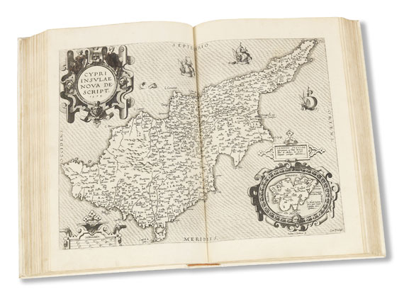 Abraham Ortelius - Theatrum orbis terrarum, latein. Ausgabe 1574. - 