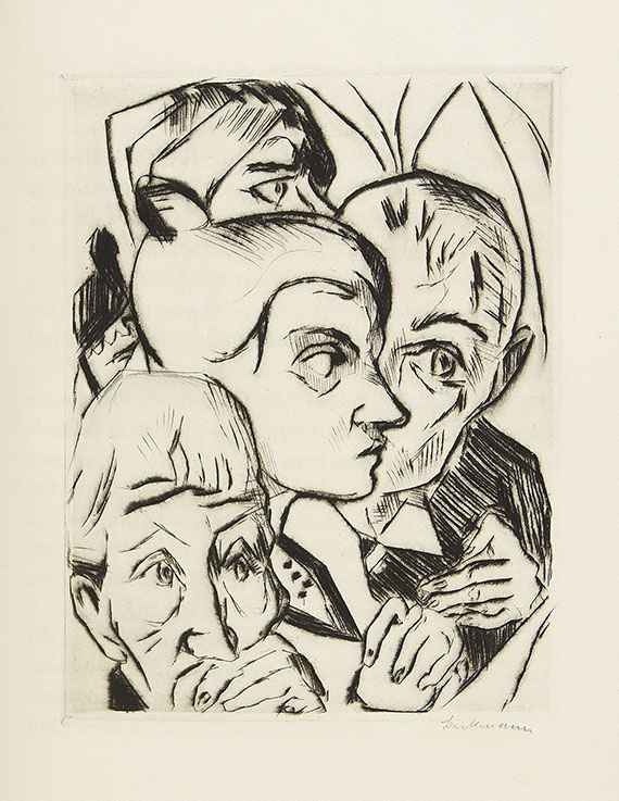 Max Beckmann - Die Fürstin. - 