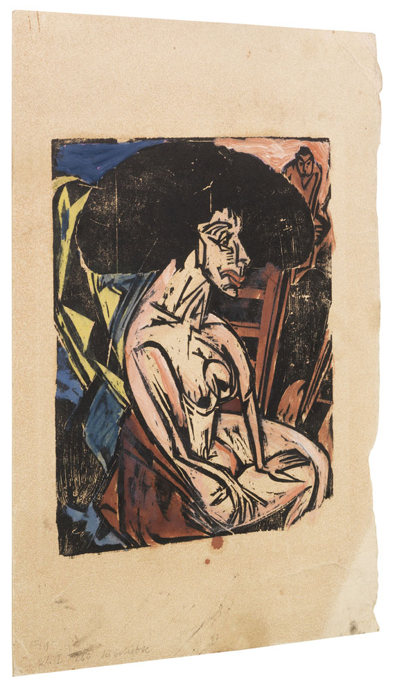 Ernst Ludwig Kirchner - Die Geliebte - 