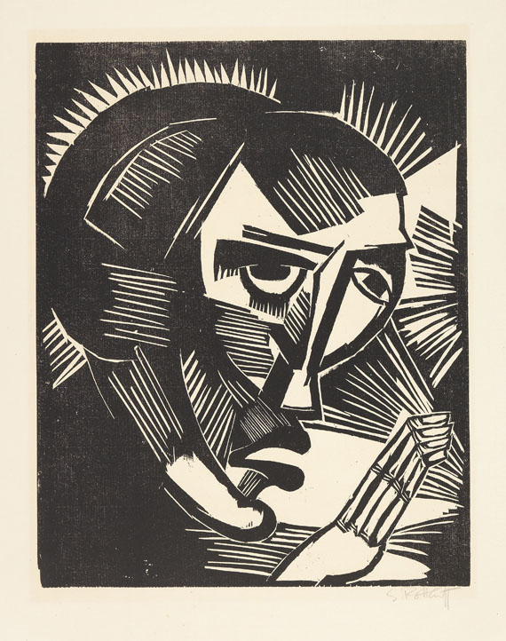 Karl Schmidt-Rottluff - 10 Bll. Holzschnitte