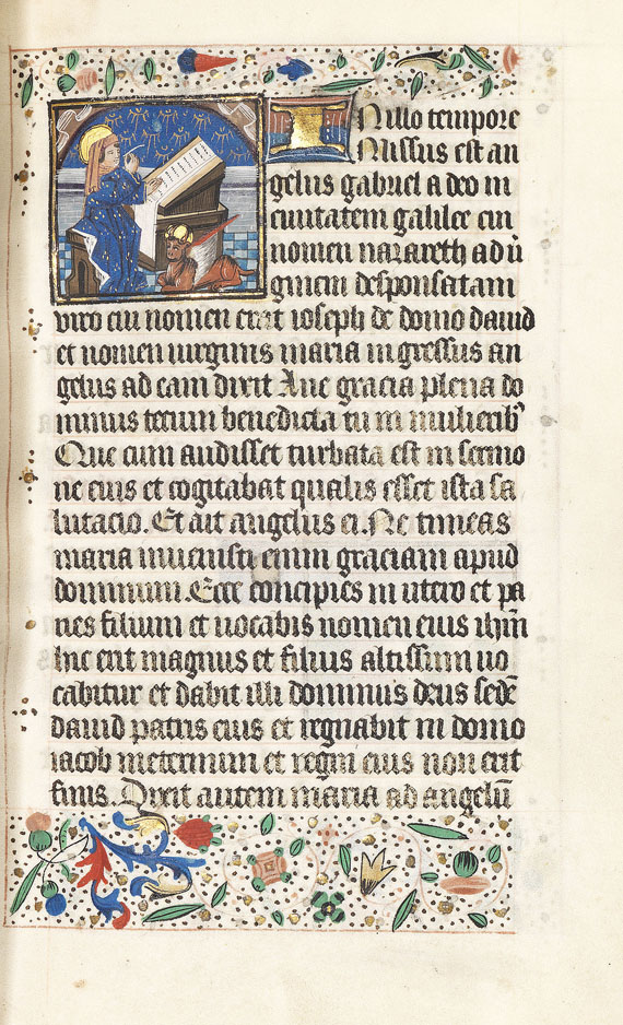  Manuskripte - Stundenbuch. Südl. Niederlande, um 1450 - 