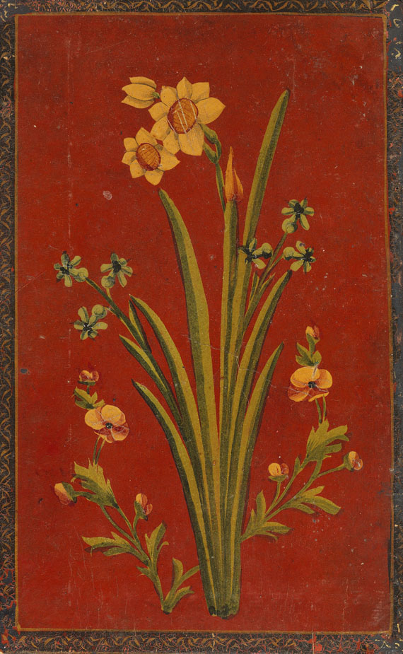  Manuskripte - Nizami. Persian manuscript on paper. 18th century - 