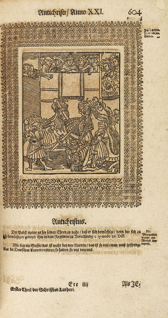 Martin Luther - Deutsche Schriften. 10 Bde. in 7.
