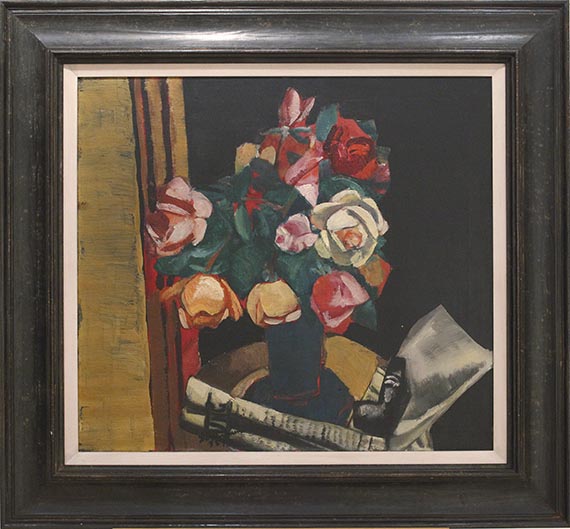 Max Beckmann - Stilleben mit Rosen - Frame image