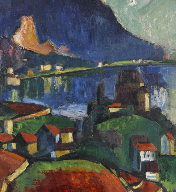 Hermann Max Pechstein - Am Genfer See - 