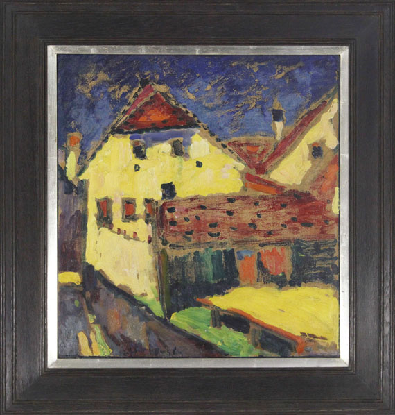 Alexej von Jawlensky - Gelbe Häuser - Frame image