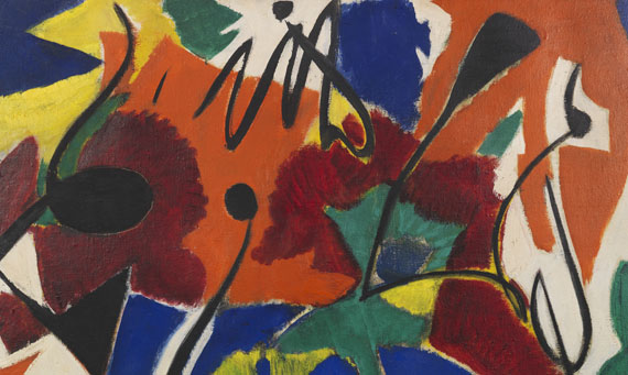 Ernst Wilhelm Nay - Purpurmelodie - 