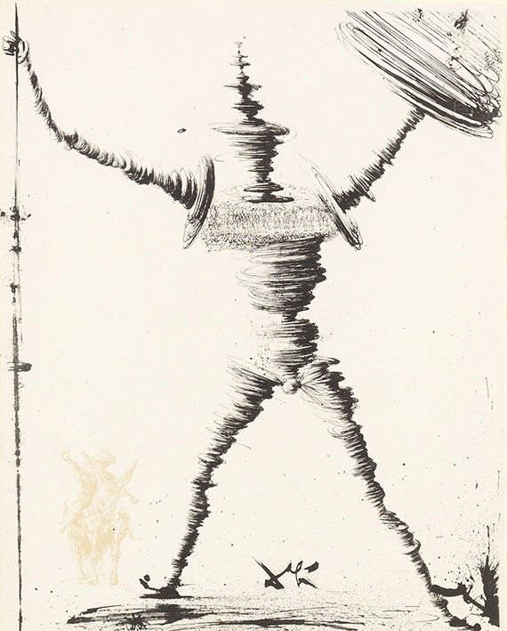 Salvador Dalí - Don Quichotte de la Manche - 