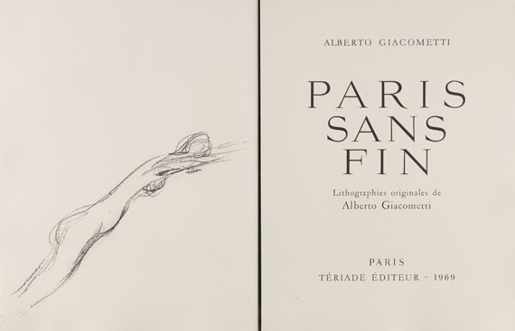 Alberto Giacometti - Paris sans fin - 