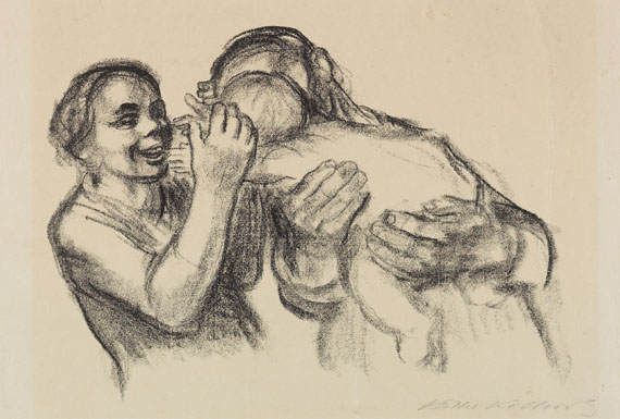 Käthe Kollwitz - Mutterglück