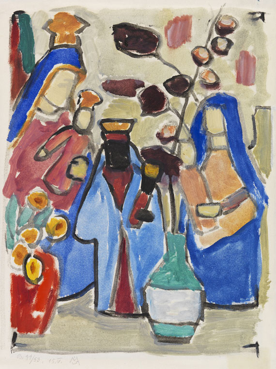 Gabriele Münter - Stillleben mit Madonnenfigürchen