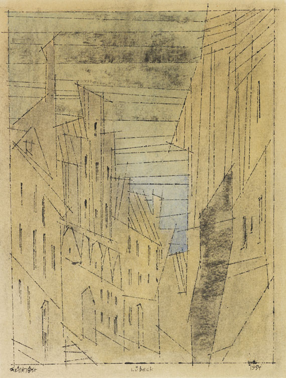 Lyonel Feininger - Lübeck