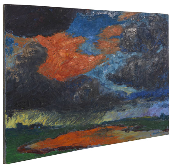 Emil Nolde - Herbstwolken, Friesland - 