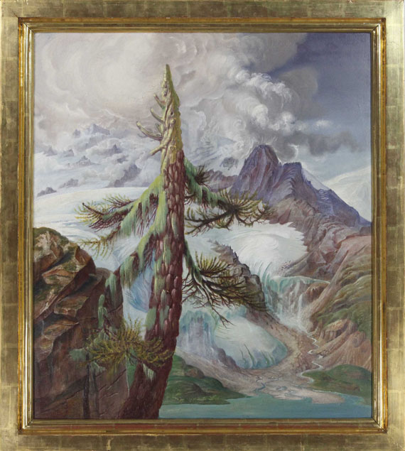 Otto Dix - Gletscher im Engadin - Frame image