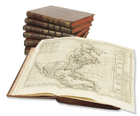 Henri Abraham Châtelain - Atlas historique. 7 Bände - 