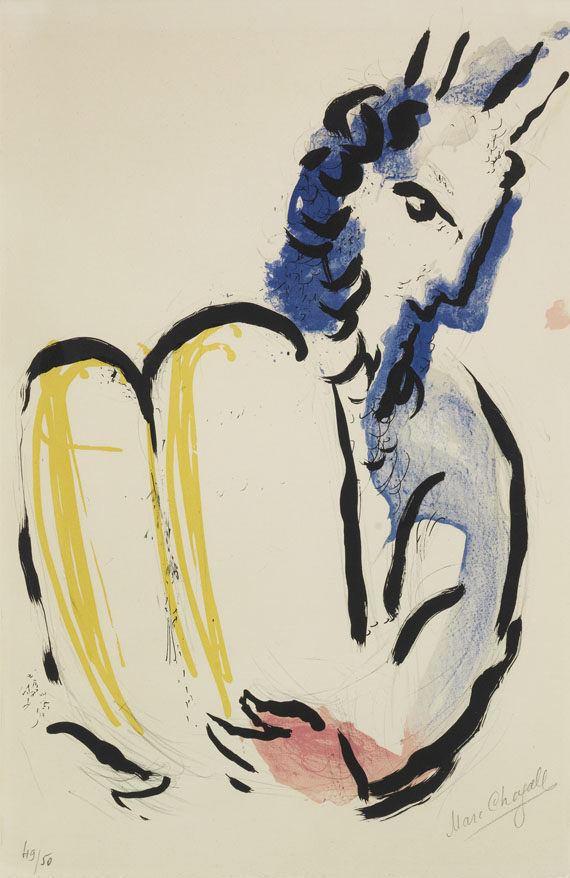 Chagall - Moses