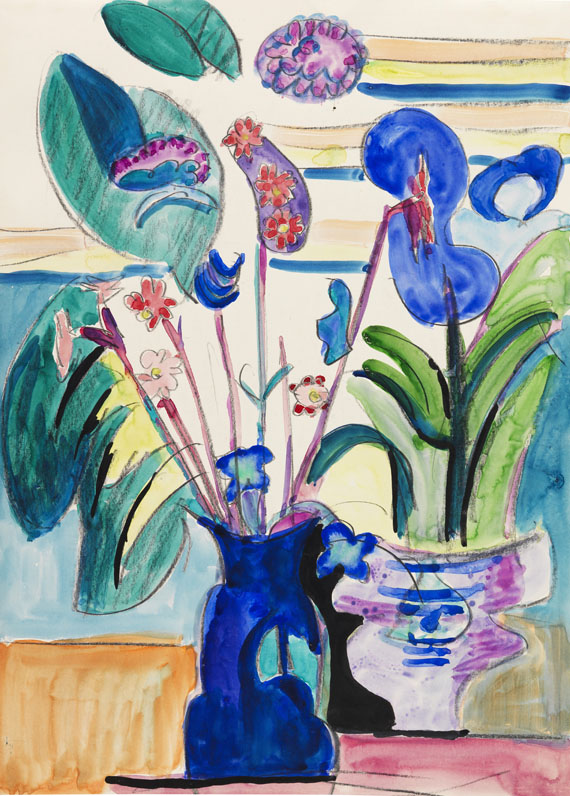 Ernst Ludwig Kirchner - Stillleben mit Calla