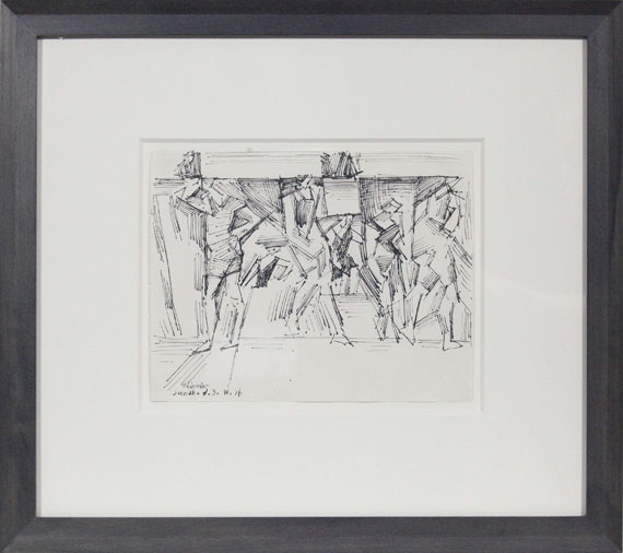 Lyonel Feininger - Badende - Frame image