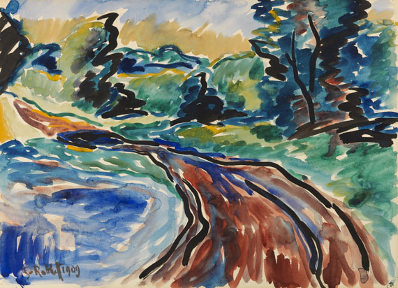 Karl Schmidt-Rottluff - Kühler Morgen