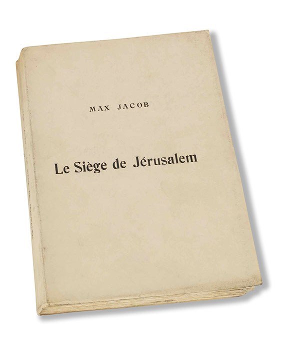 Pablo Picasso - Max Jacob, Le Siège de Jérusalem - 